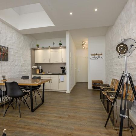 Ferienwohnung Industrial Loft am Bayrischen Bahnhof Leipzig Exterior foto